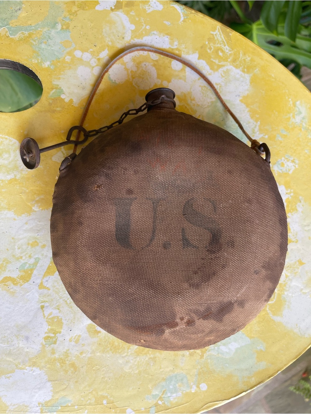 Vintage U.S. Army Model 1878 field canteen